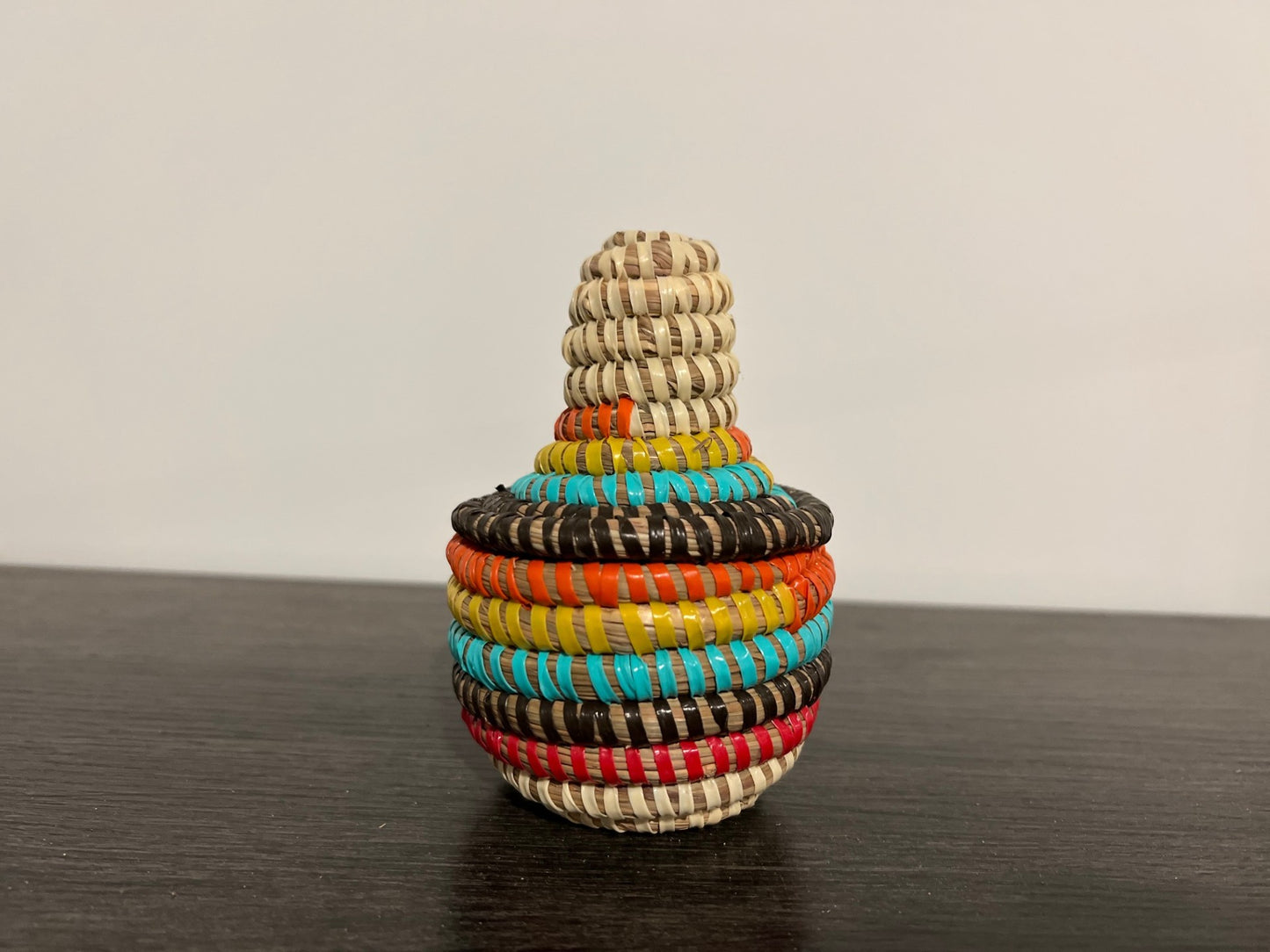 Cute Tiny Boho Basket, Multi