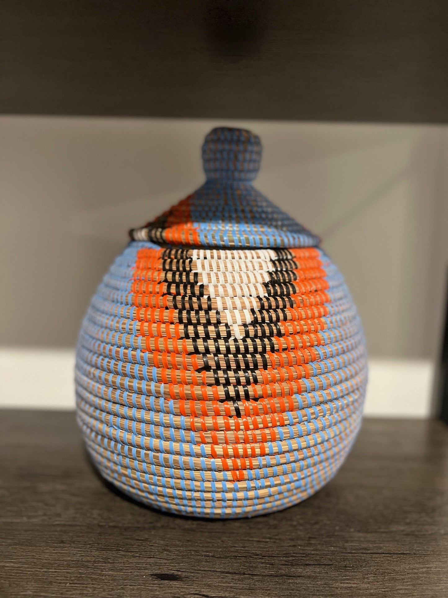 Dakar Boho Basket With Lid