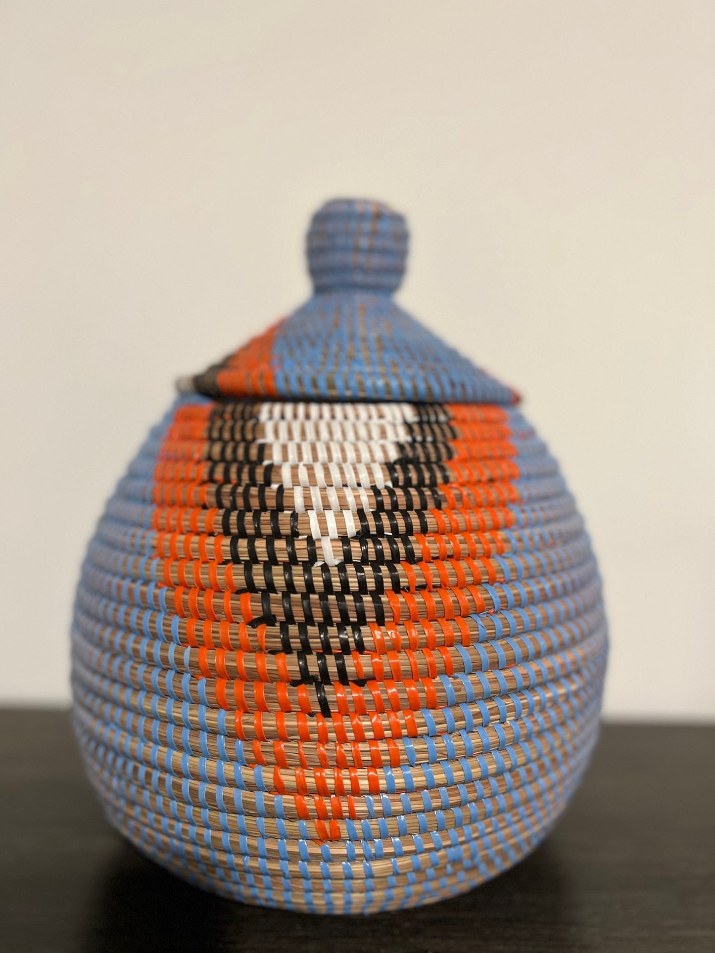 Dakar Boho Basket With Lid
