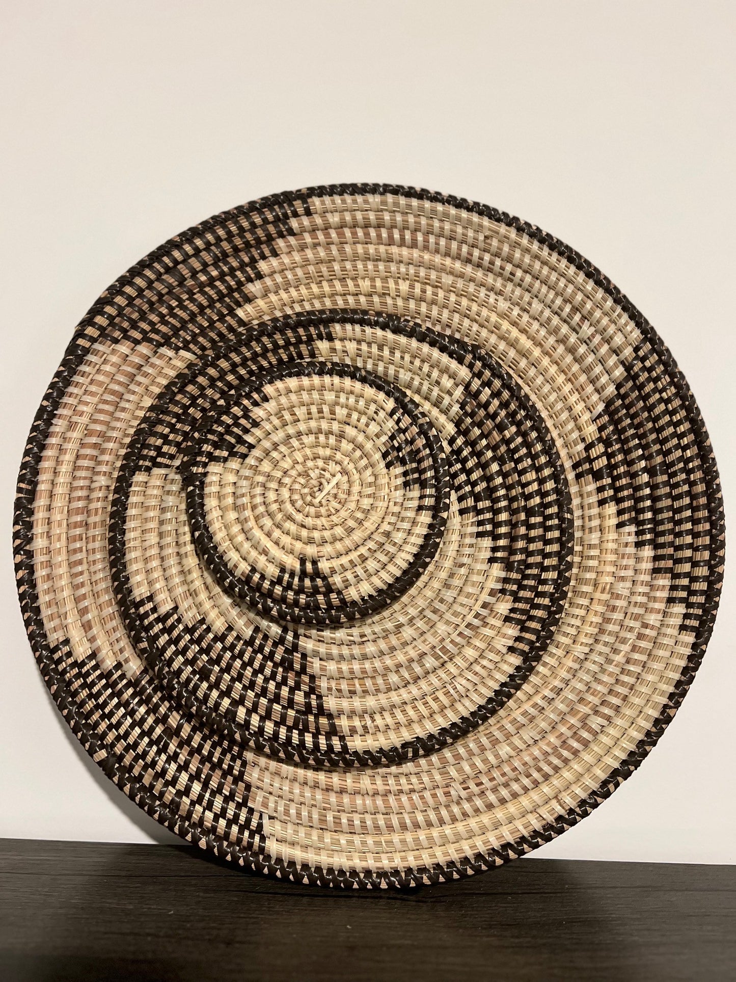 Taru Boho Wall Decor Set Of 3 Black Brown
