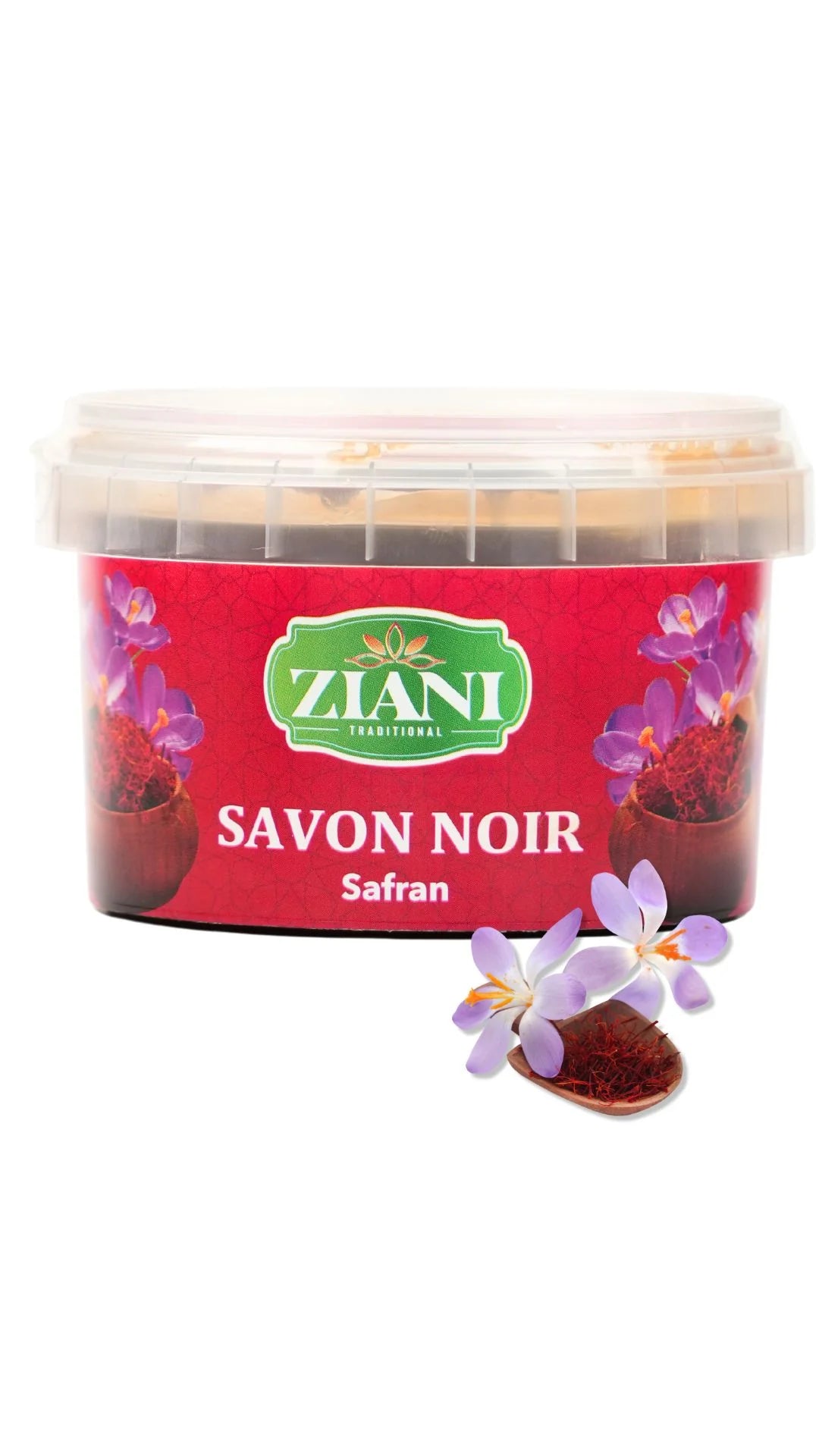 Black Soap With Safran 250GR – ZIANI